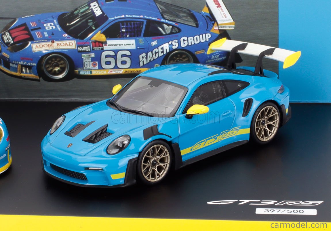 美しい | 1/43 Scale WAP0205120SGT3 SPARK-MODEL PORSCHE 911 2X SET ミニカー