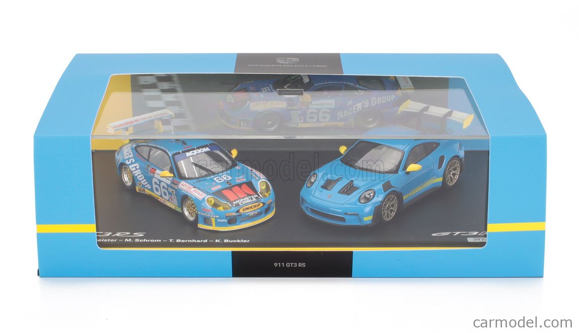 SPARK-MODEL WAP0205120SGT3 Scale 1/43 | PORSCHE SET 2X 911