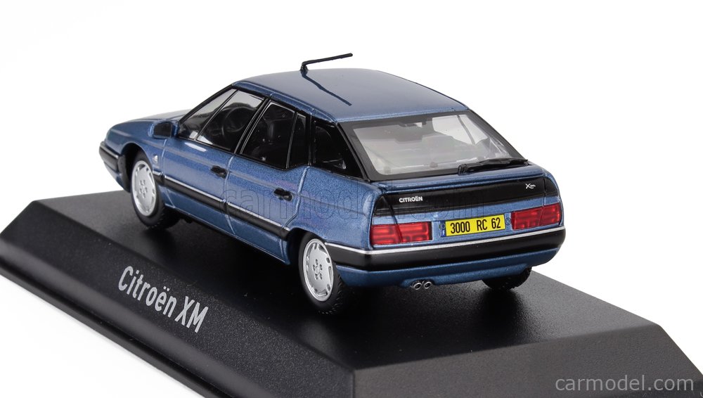 Modèle Réduit Citroën XM 1995 Bleu Buckingham Norev 1/43 – Neuf, Référence 519129, échelle 1:43