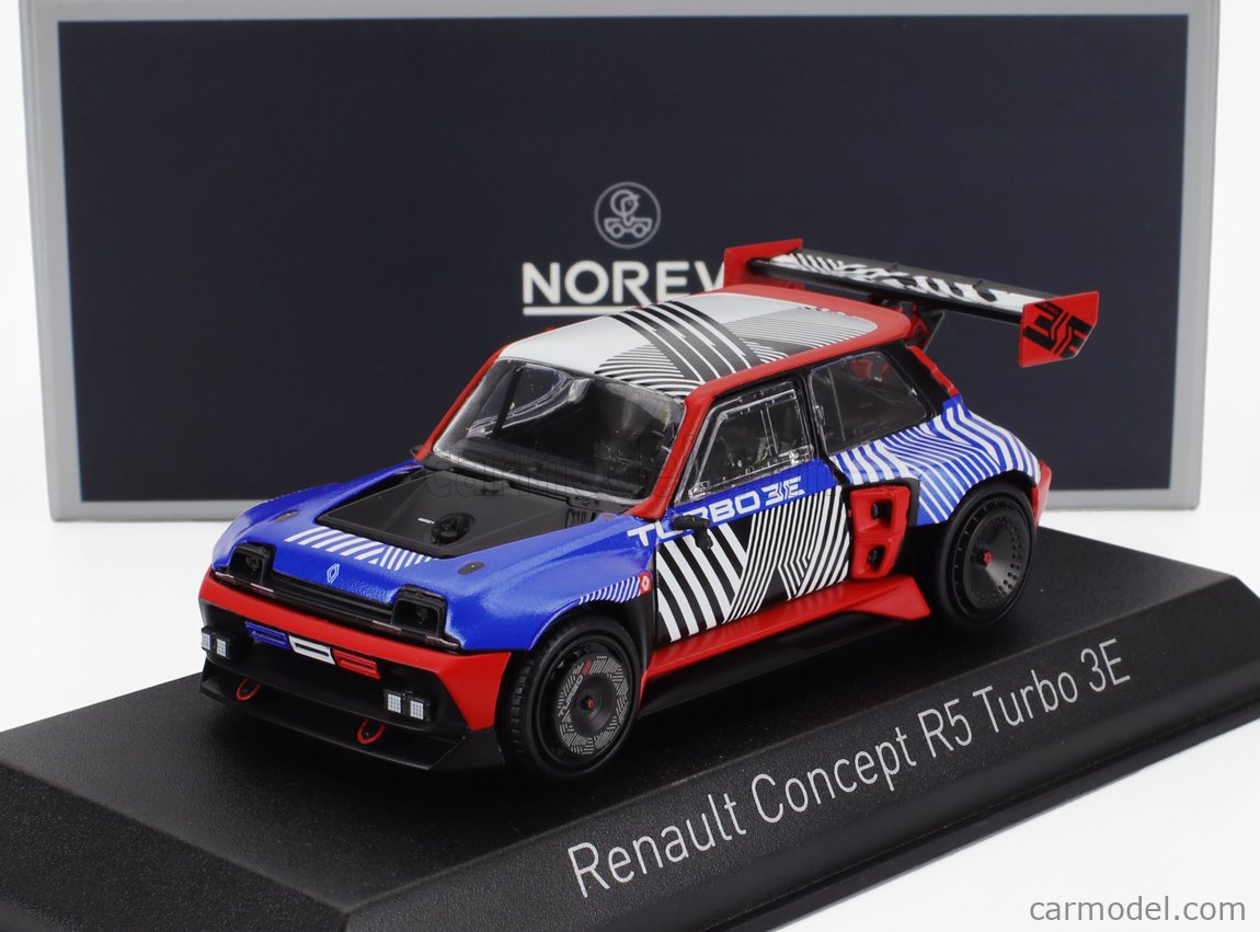 Miniature Renault Concept R5 Turbo 3E 2023 - Norev 1/43 - Métal Monté, Neuve En Boîte