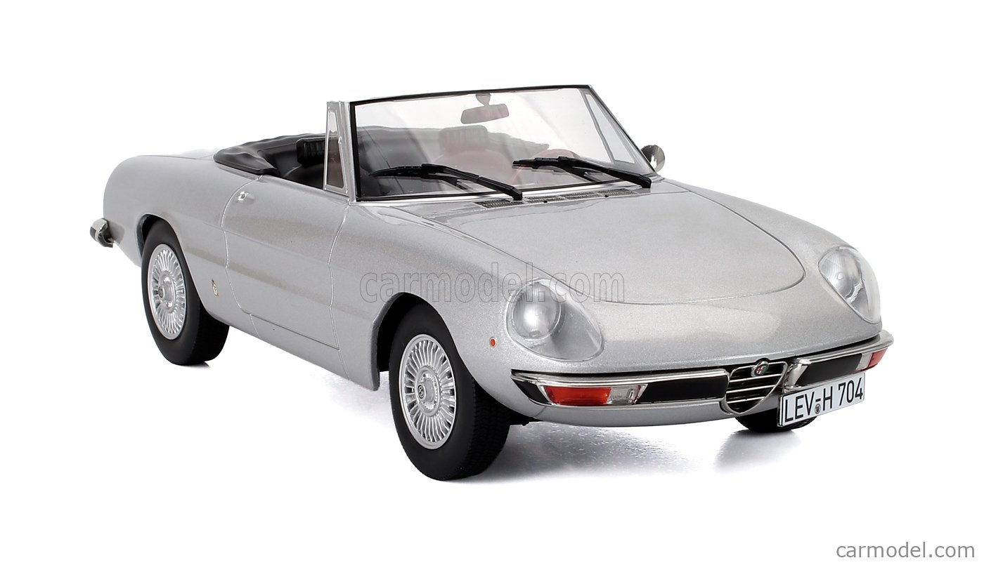 NOREV 187884 Scale 1/18 | ALFA ROMEO DUETTO 2000 SPIDER 1973 SILVER