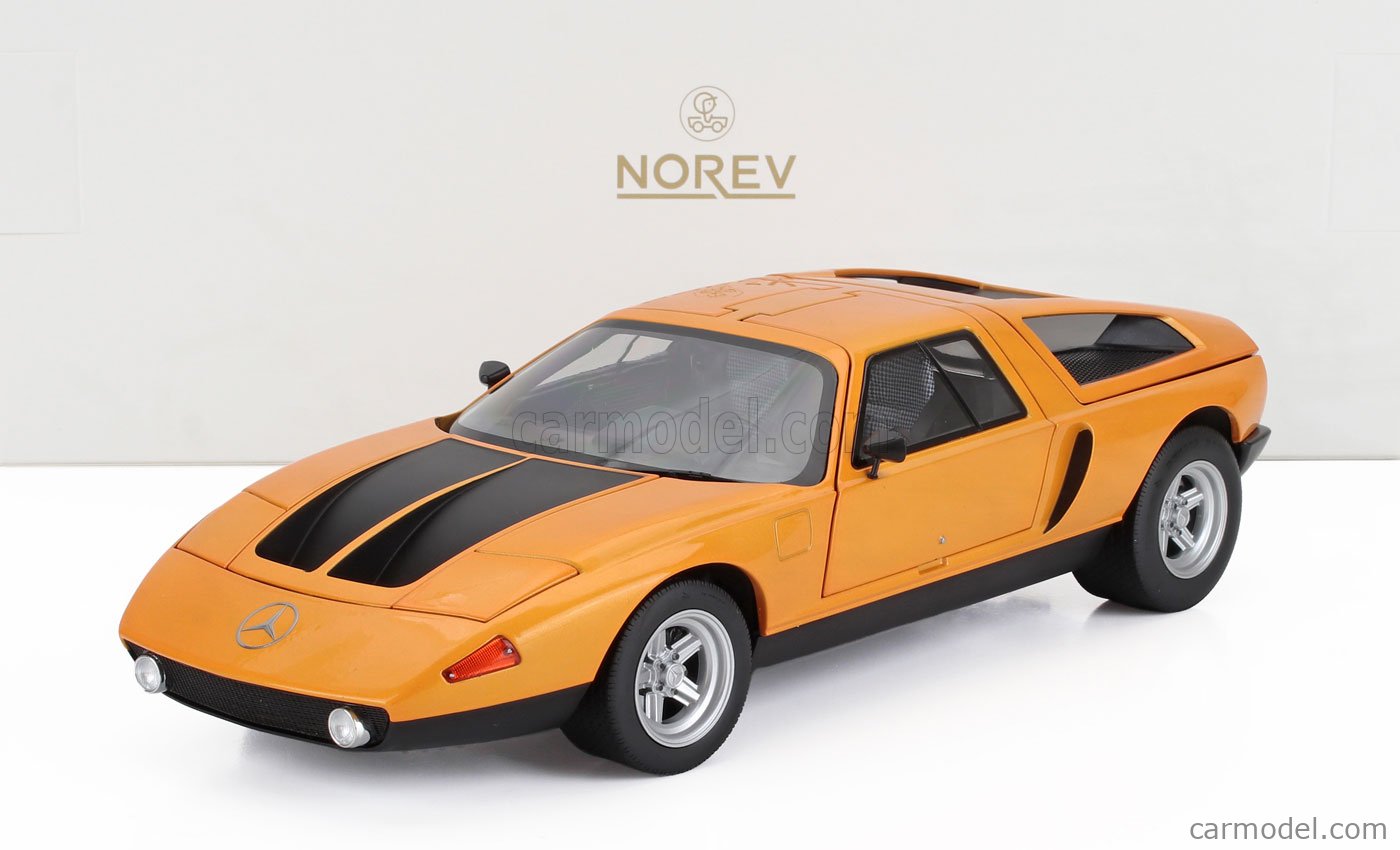 NOREV 183050 Scale 1/18 | MERCEDES BENZ C111-II 1970 ORANGE