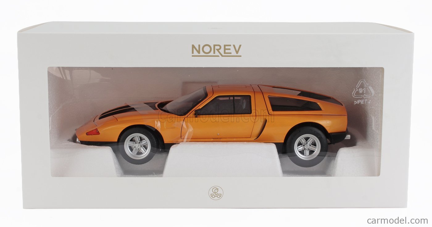 MERCEDES C111 QUADRIROTOR 1970 Orange NOREV 1:43
