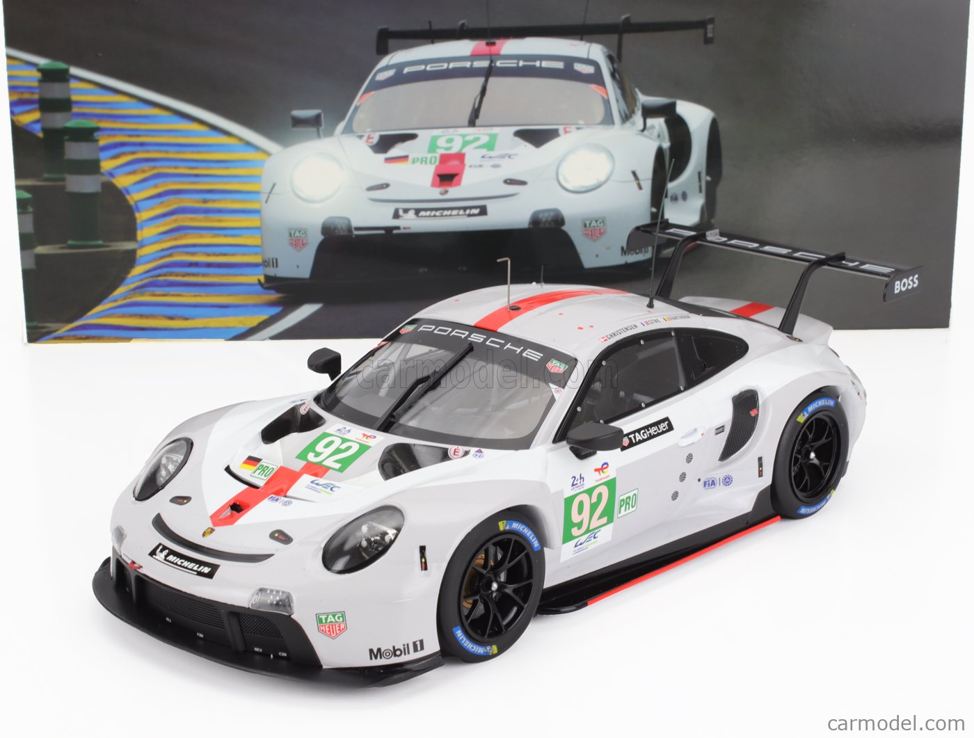 Ixo 1/18 Porsche 911 (991) RSR #94 24h Le Mans 2018 Dumas/Bernhard/Muller　ポルシェ　イクソ 1:18 2023 Le Mans 24h -- #85 Iron Dames Porsche 911 (991) GT3 R -- IXO