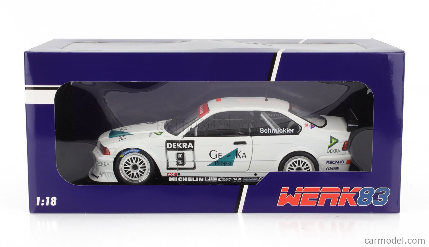 WERK83 W1800703 Scale 1/18 | BMW 3-SERIES M3 (E36) COUPE TEAM