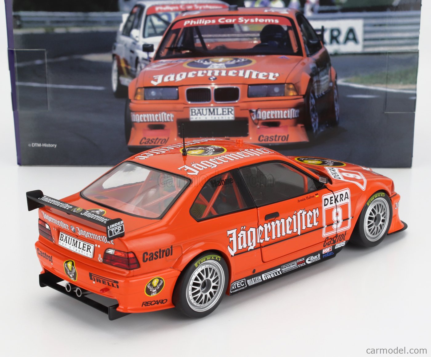 WERK83 W1800701 Scale 1/18 | BMW 3-SERIES COUPE (E36) JAGERMEISTER