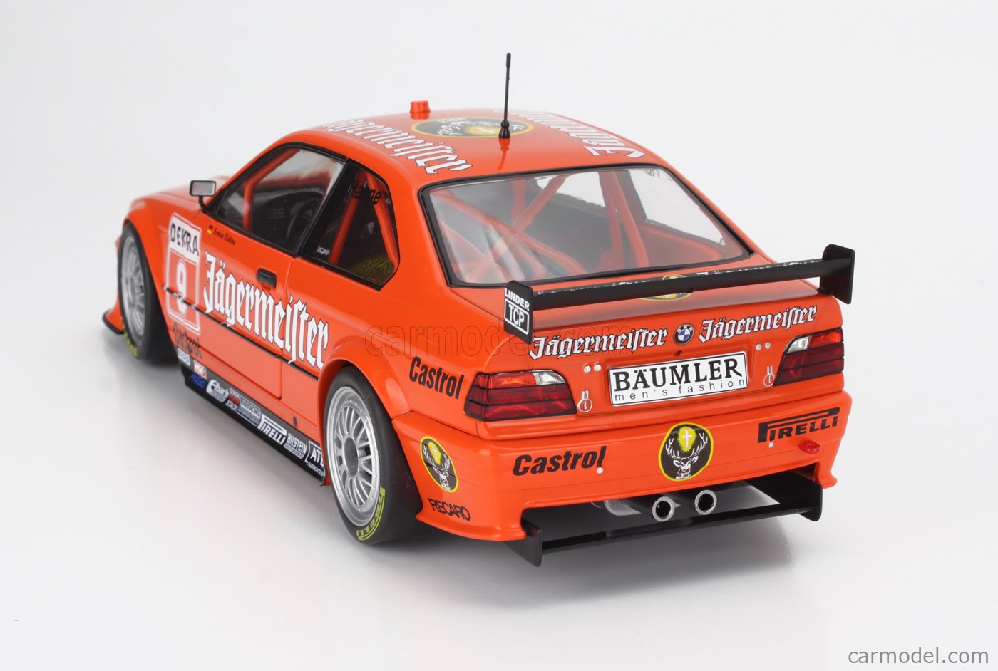 Norev 1/18 – BMW M3 E36 Jägermeister #9 (A. Hahne – DTM 1993) – Prévente / Neuf