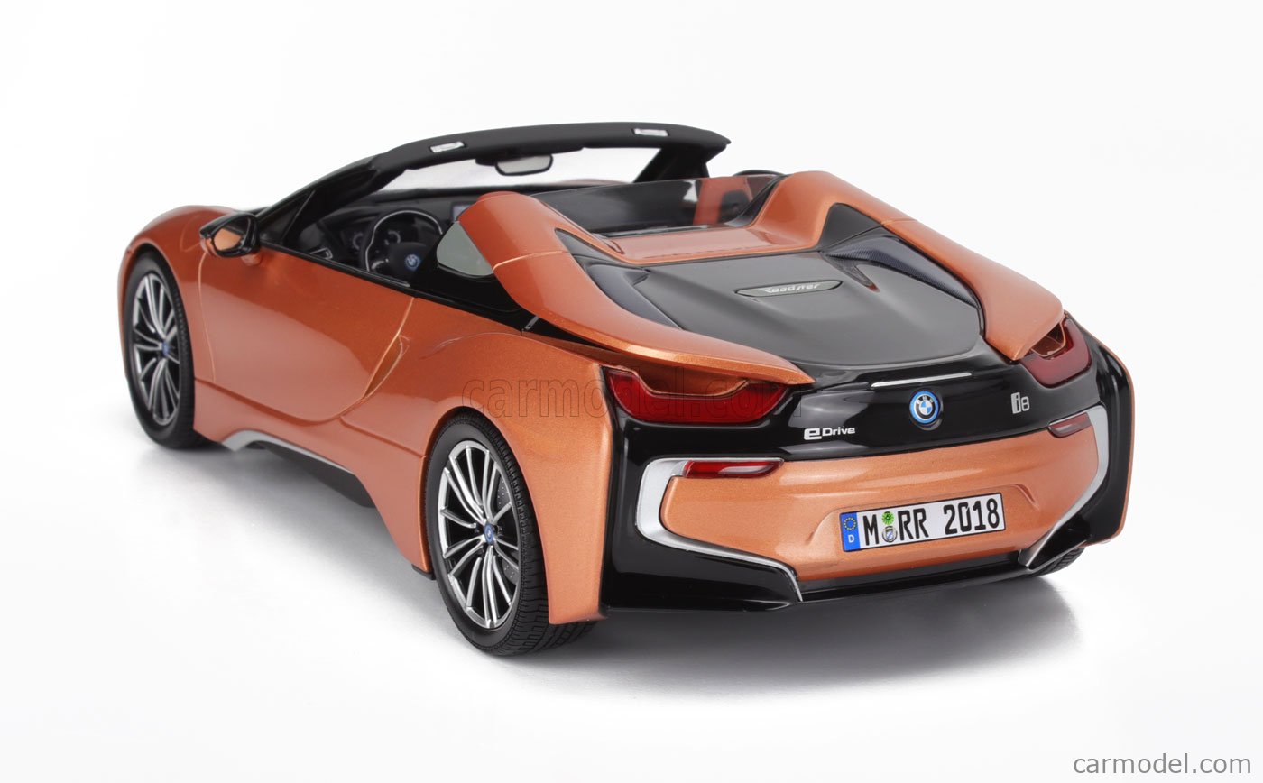 BMW I8 ロードスター (I15) 2017 グレーメタリック (ミニカー