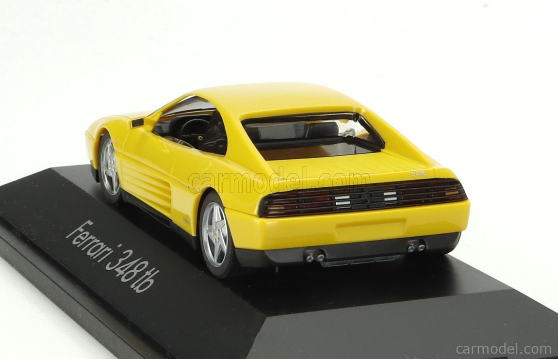 HERPA 01021 Scale 1/43 | FERRARI DEFECT CARD BOX - 348TB 1989 YELLOW