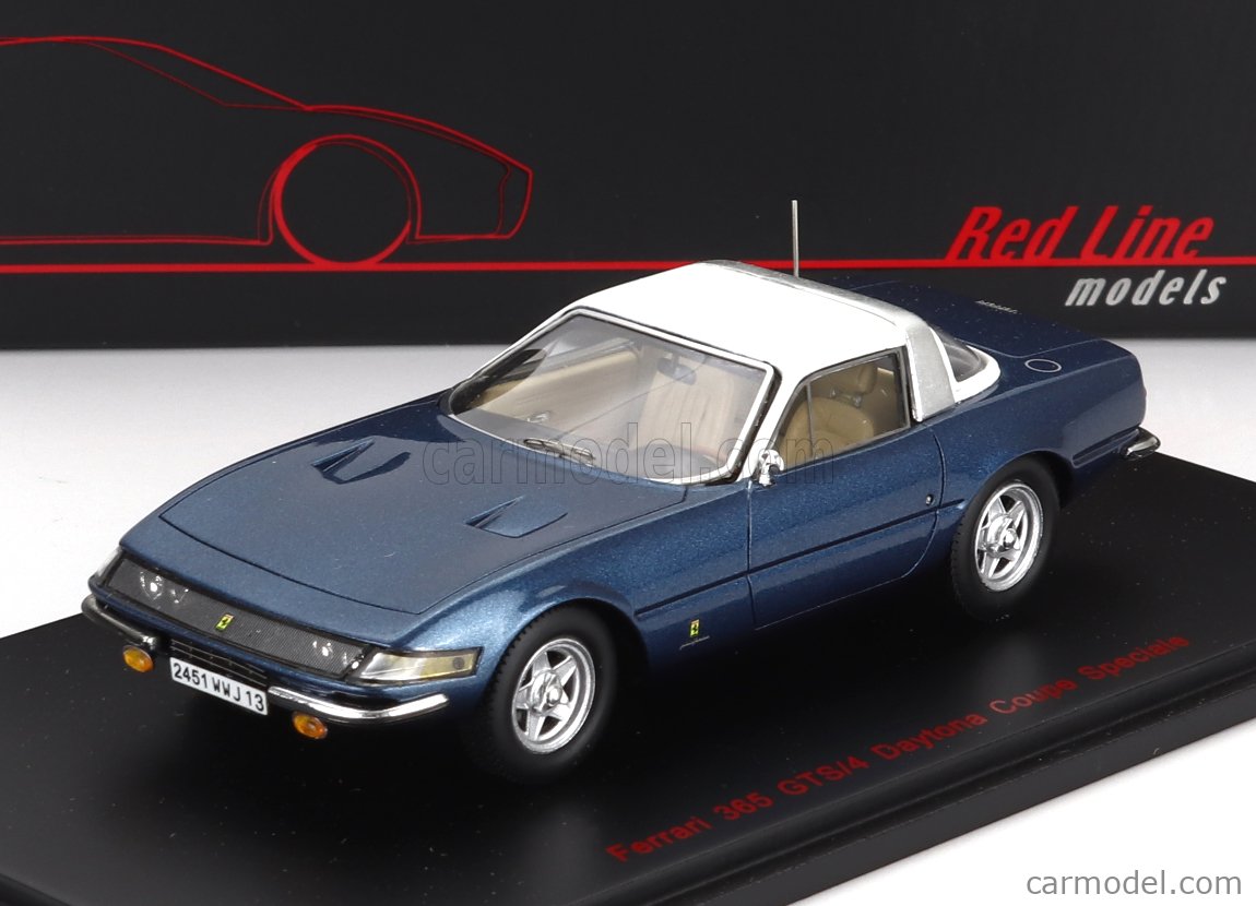 REDLINE RL123 Scale 1/43 | FERRARI DEFECT CARD BOX - 365 GTS