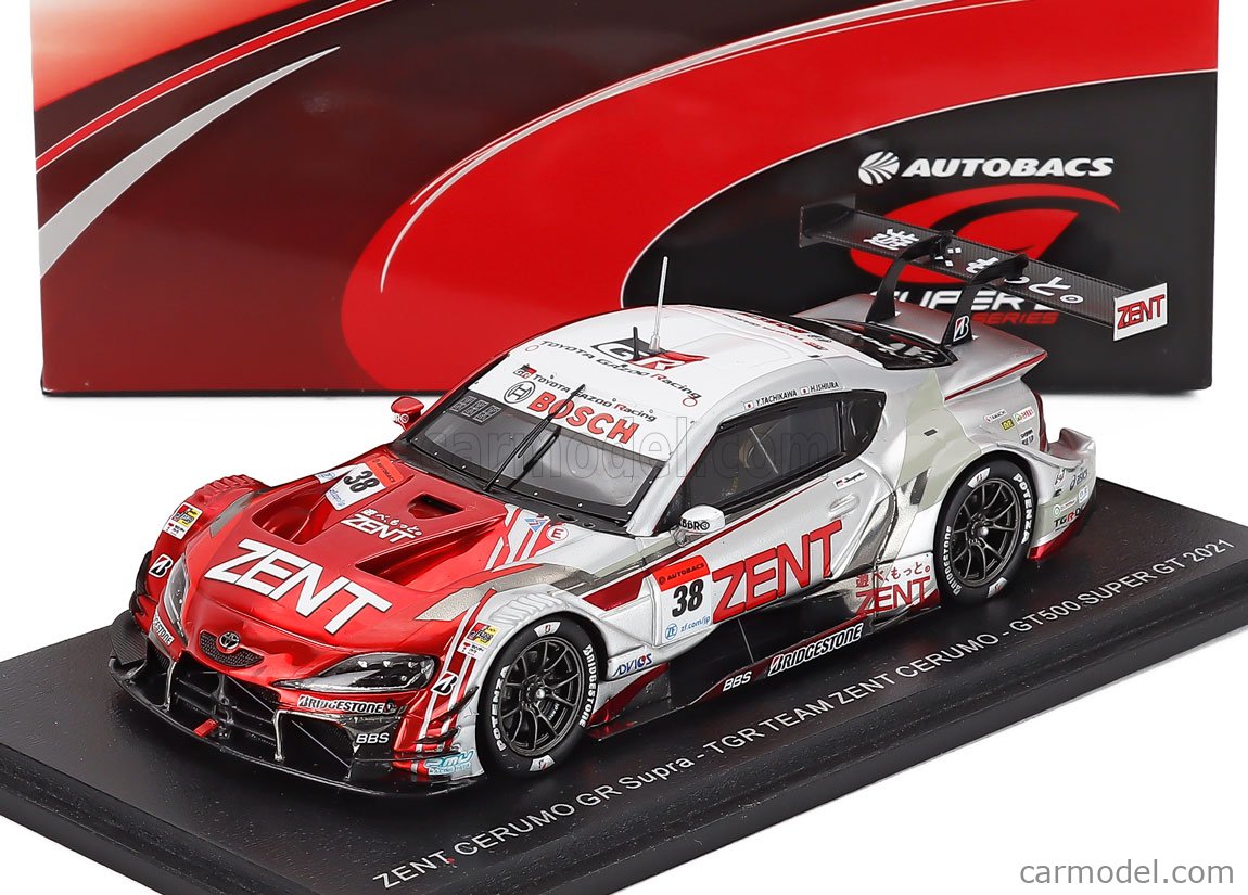 SPARK-MODEL SGT131 Scale 1/43 | TOYOTA SUPRA GR TEAM ZENT CERUMO N