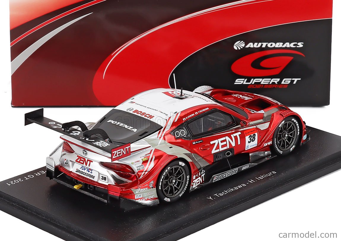 SPARK-MODEL SGT131 Scale 1/43 | TOYOTA SUPRA GR TEAM ZENT CERUMO N