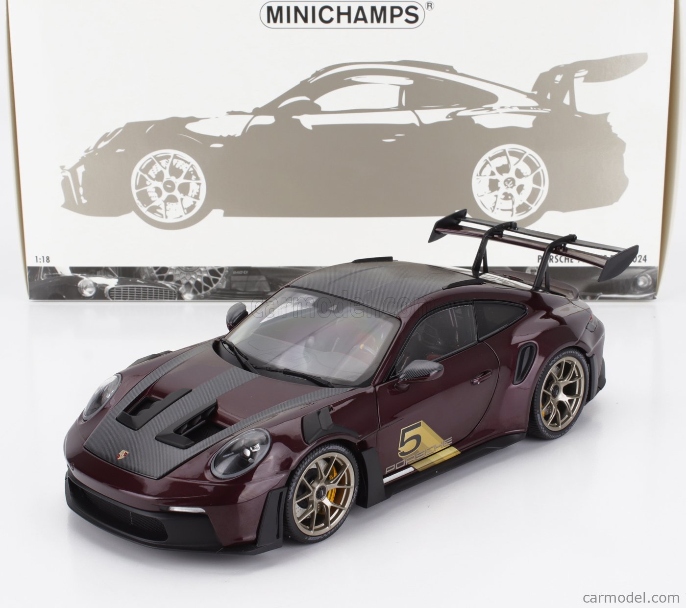 MINICHAMPS 110062029 Scale 1/18 | PORSCHE 911 992 GT3 RS N 5
