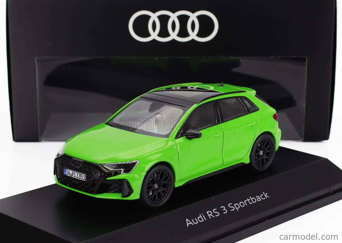 1/43 Audi RS3 Sportback キャラミグリーン