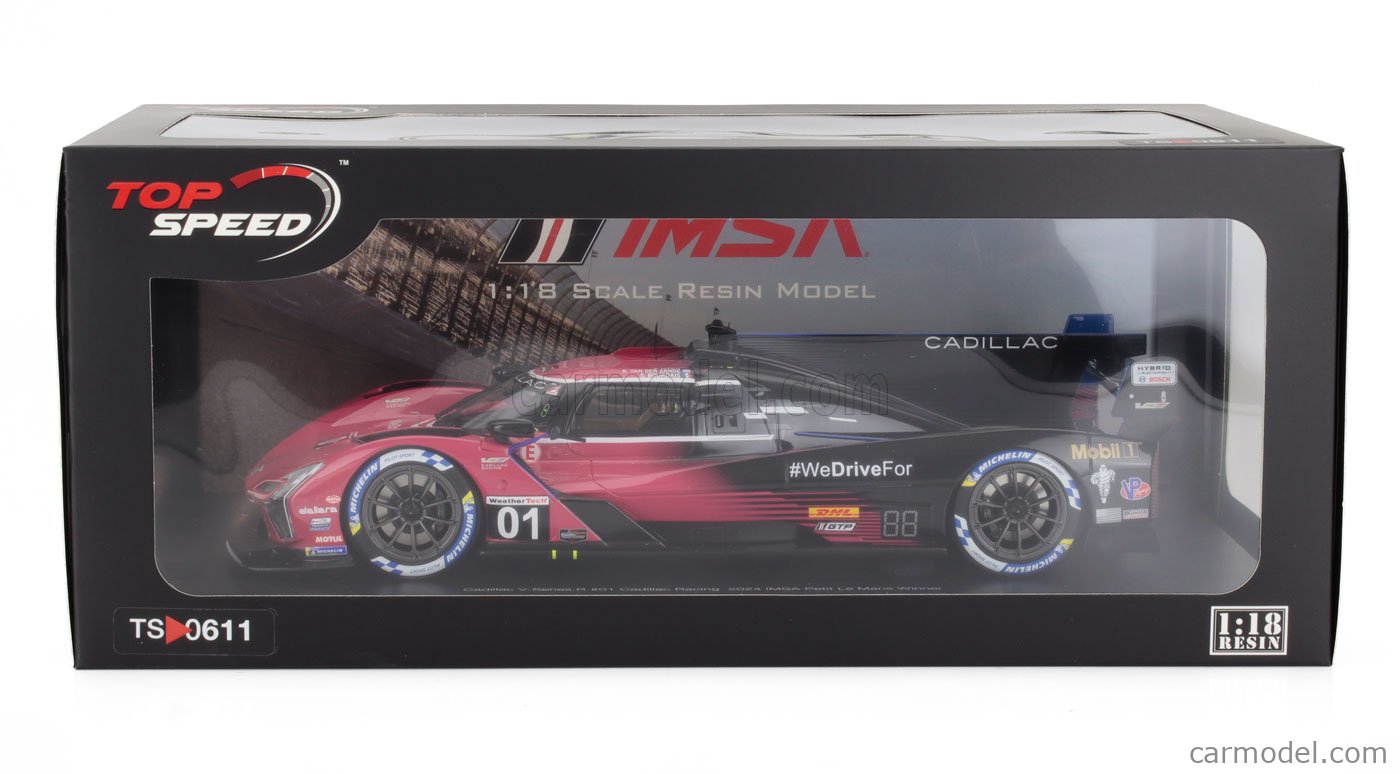 TRUESCALE TS0611 Scale 1/18 | CADILLAC V-SERIES-R LMC55R 5.5