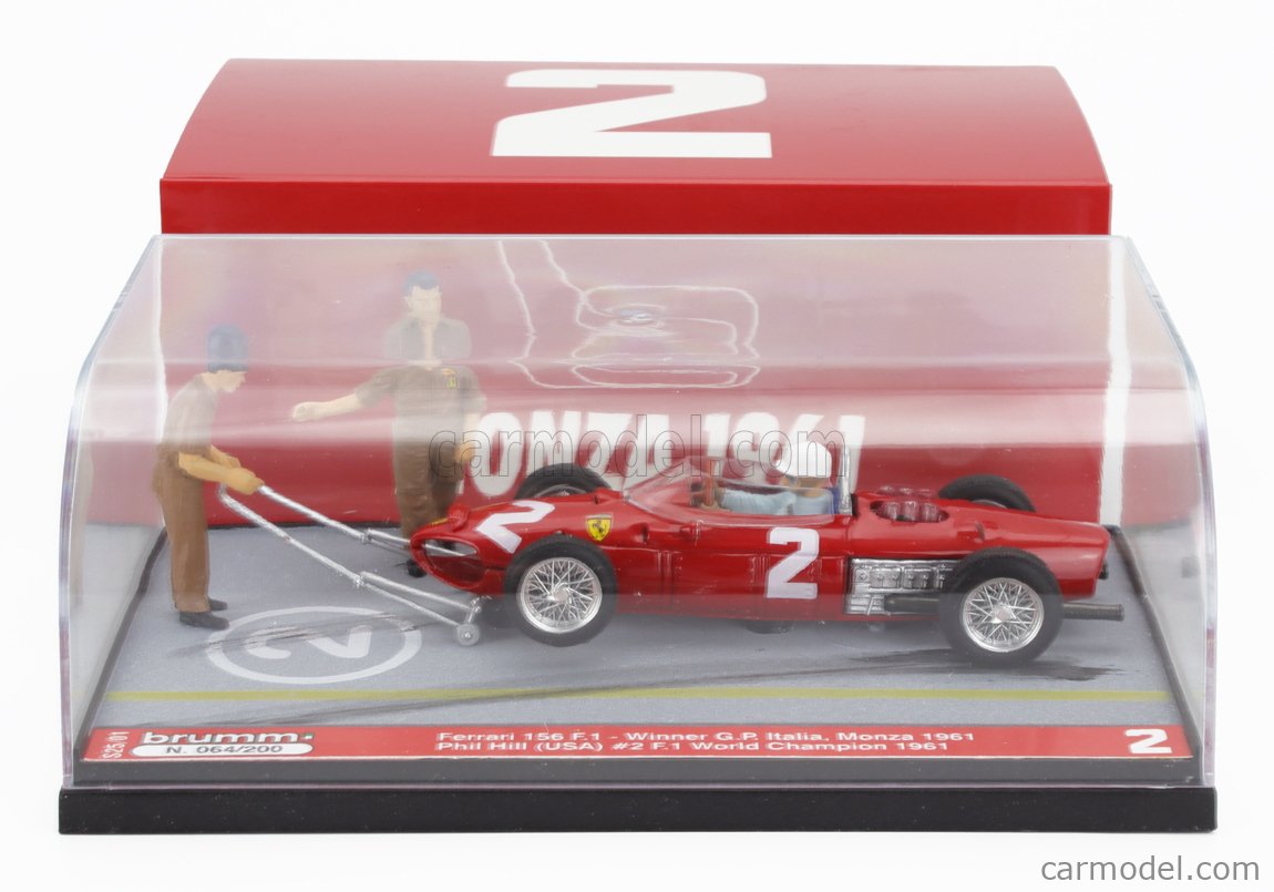 1/43 Ferrari F1 156 No.2 Formula 1 Gp Italian 1961 P.Hill