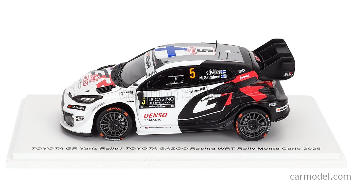 SPARK-MODEL S6891 Scale 1/43 | TOYOTA YARIS GR HYBRID RALLY1 TEAM