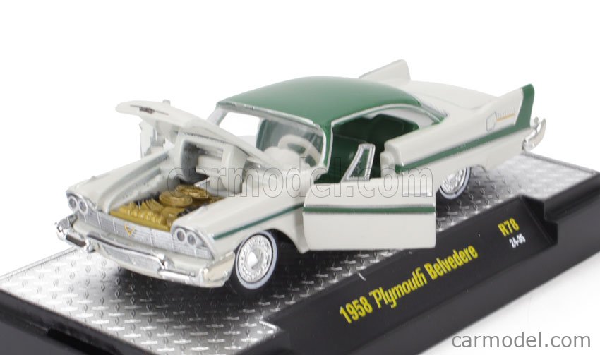 Maquette Voiture WESTERN MODELS WMS-51 Plymouth Belvédère 1958 - Occasion