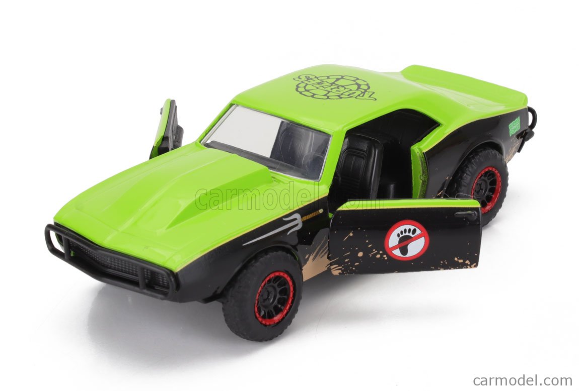 Voiture Miniature Chevrolet Camaro 1967 Teenage Mutant Ninja Turtles 1/32 Jada - Neuf Boîte Scellée