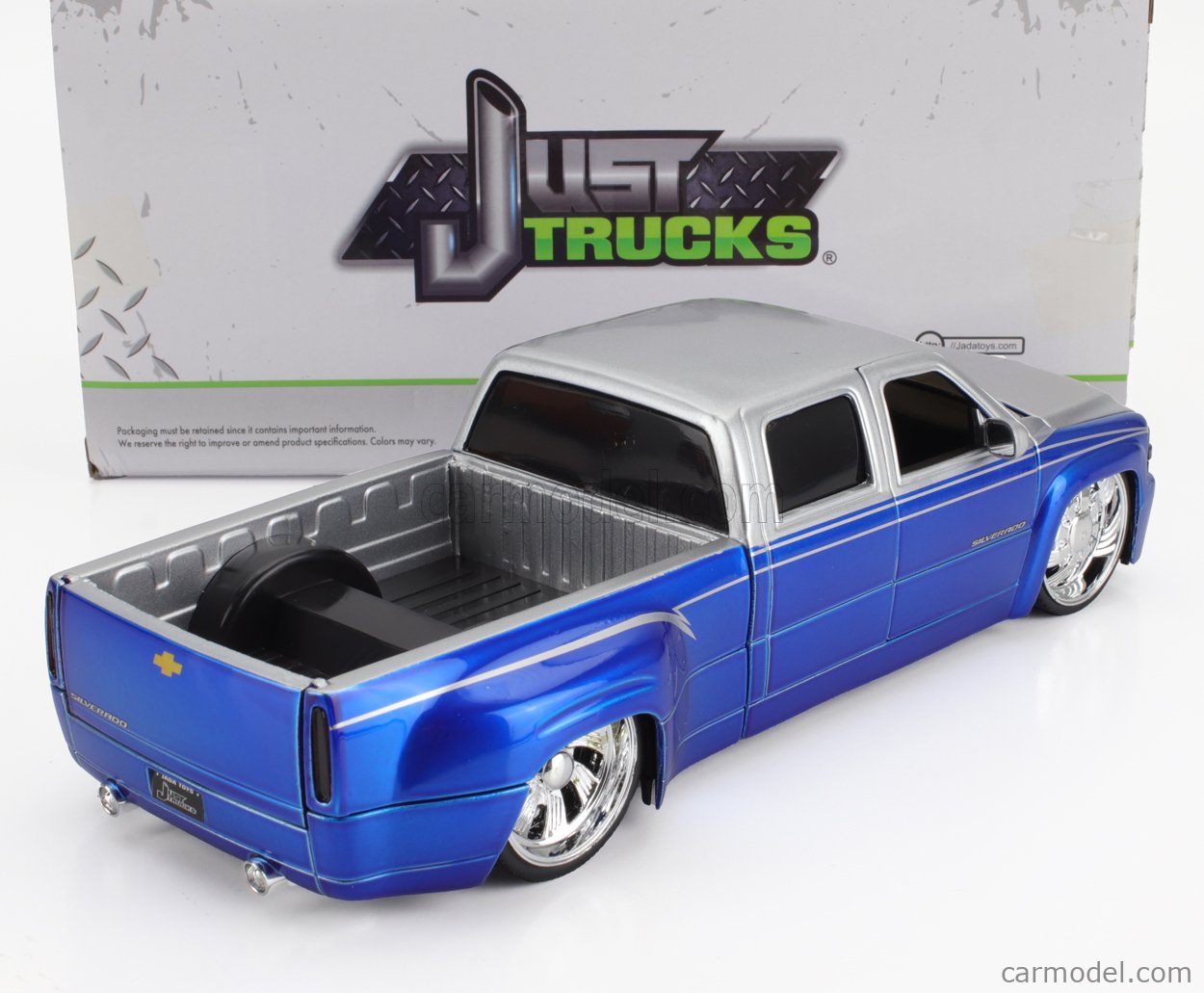 JADA 35588 Scale 1/24 | CHEVROLET SILVERADO PICK-UP DUALLY 1999