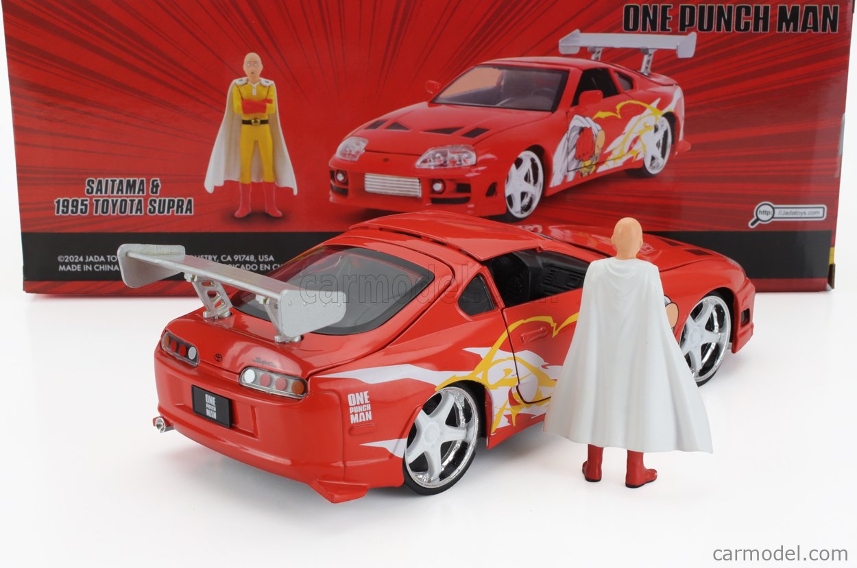JADA 35347 Scale 1/24 | TOYOTA SUPRA WITH ONE PUNCH MAN