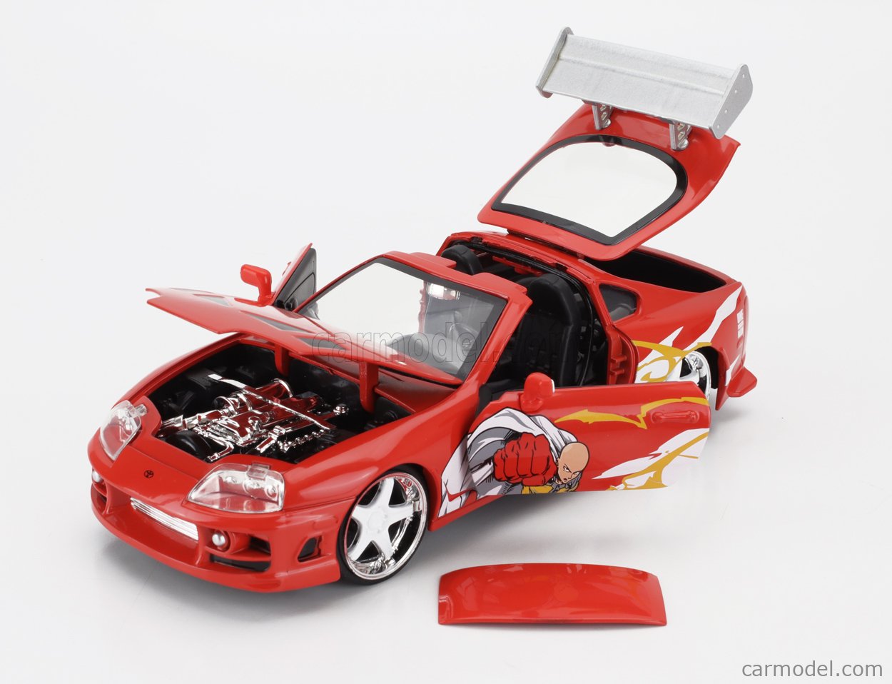 JADA 35347 Scale 1/24 | TOYOTA SUPRA WITH ONE PUNCH MAN