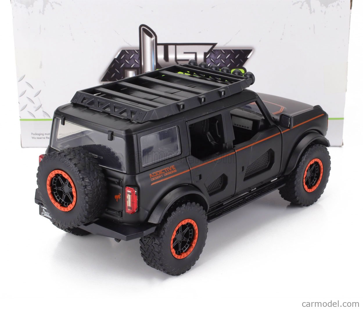 Figurine Jada Toys – Ford Bronco 2021 Avec M&M's Green – Échelle 1:24 – Portes Et Capot Ouvrants – À Partir De 8 Ans - 6