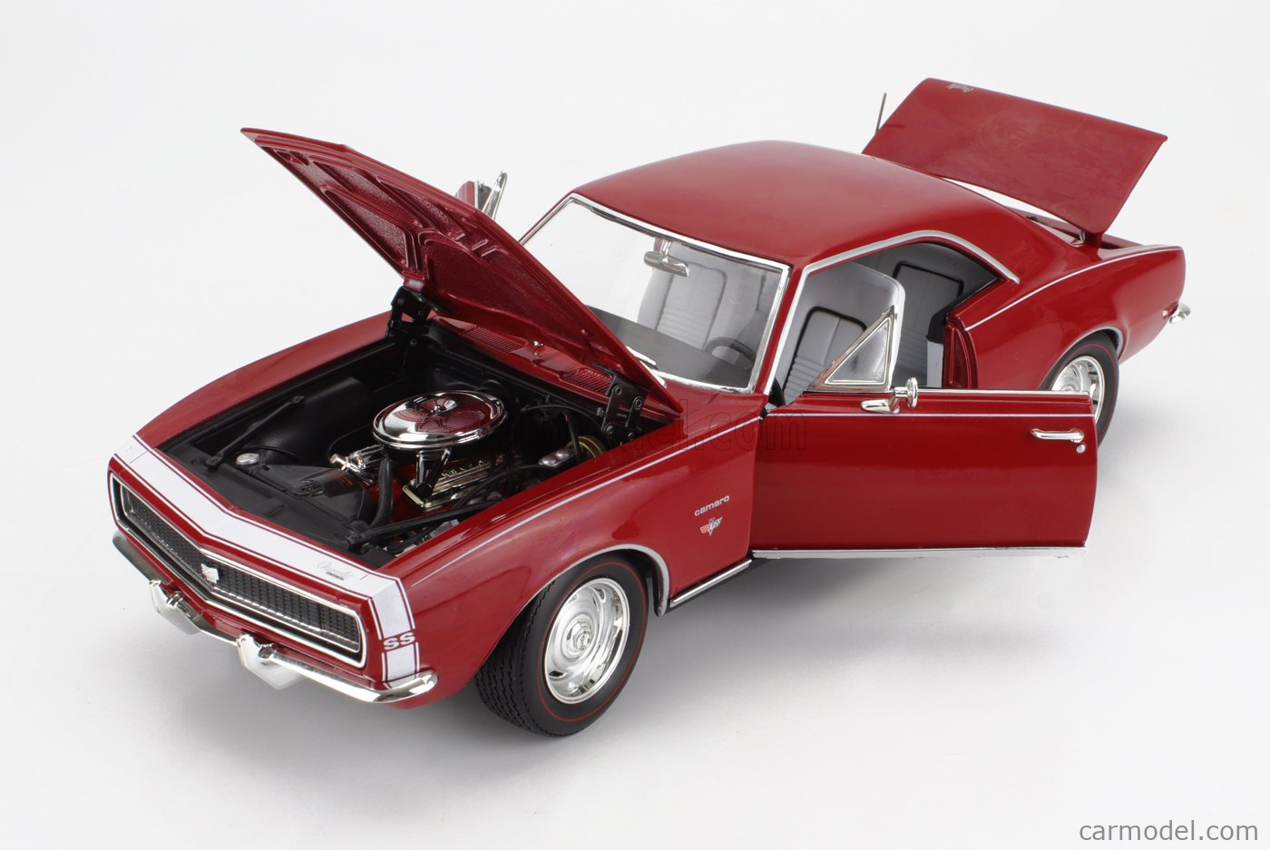 Chevrolet Camaro 赤 1/18スケールモデル 1/18 Chevrolet Camaro ZL1 Garnet Red Tintcoat Model Car BY