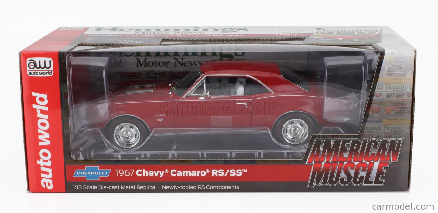 AUTOWORLD AMM1288/06 Scale 1/18 | CHEVROLET CAMARO SS/RS