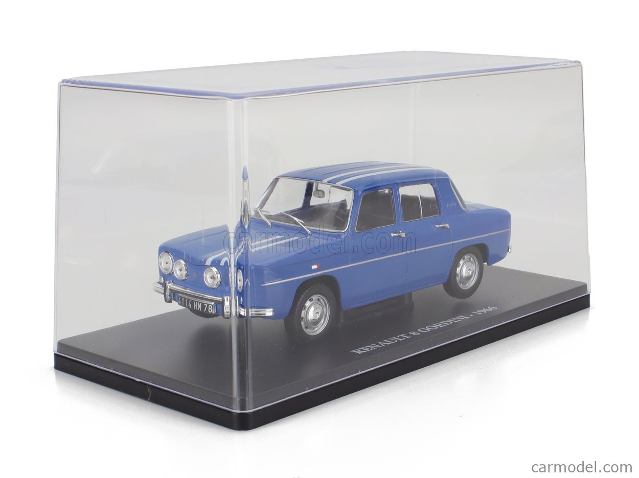 RENAULT 8 GORDINI 1300 1967 BLUE 1:18 Solido Auto Stradali Nouveau
