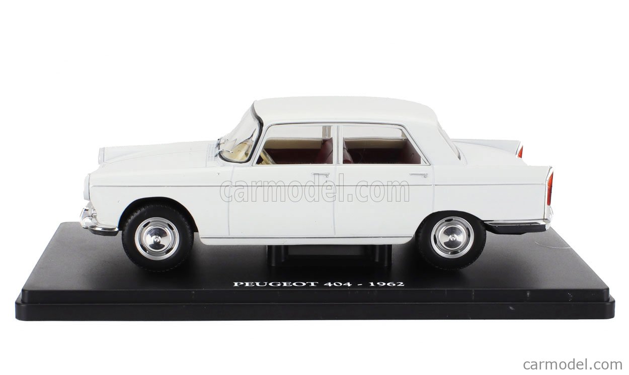 Peugeot 404 1962 - Miniature Diecast 1/24 Hachette - Collection Voiture Ancienne