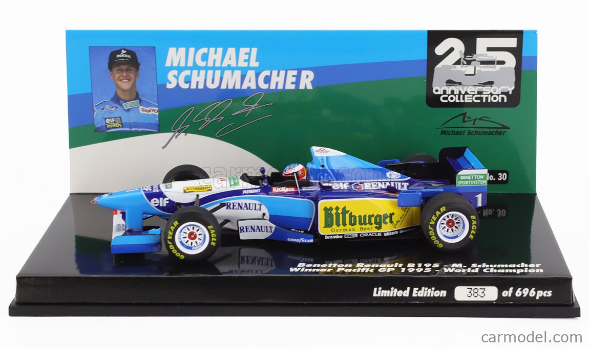 MINICHAMPS 1/43 BENETTON B195 WINNER 当ら EUROPE GP 1995 #1 M 