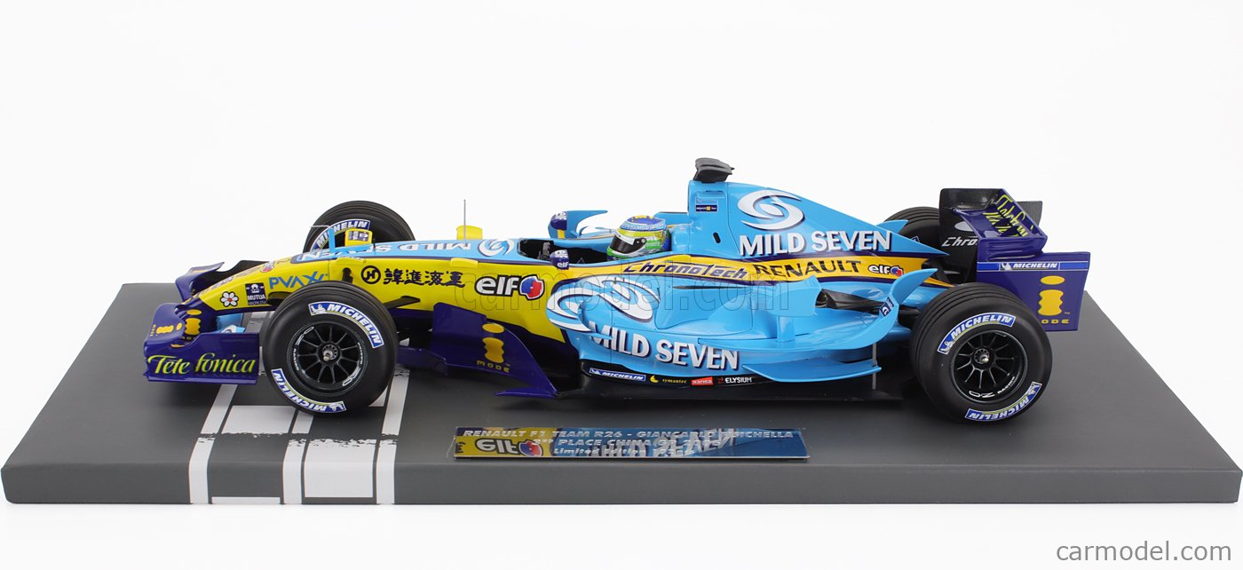 MINICHAMPS 117061602 Scale 1/18 | RENAULT F1 R26 TEAM MILD