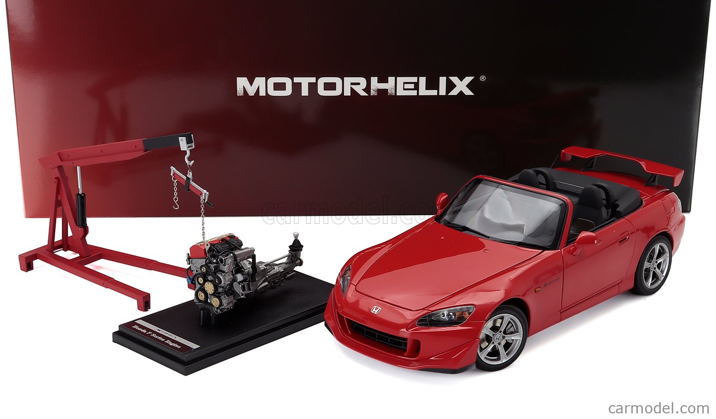 MOTORHELIX M85112 Scale 1/18 | HONDA S2000 TYPE S HARD-TOP WITH