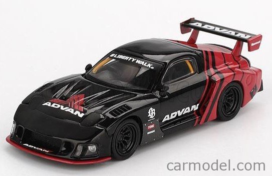 MINI GT RX-7 LB-スーパーシルエット ADVAN / LBブリスタ MINIGT RX-7 LB-スーパーシルエット Liberty Walk BK - メルカリ