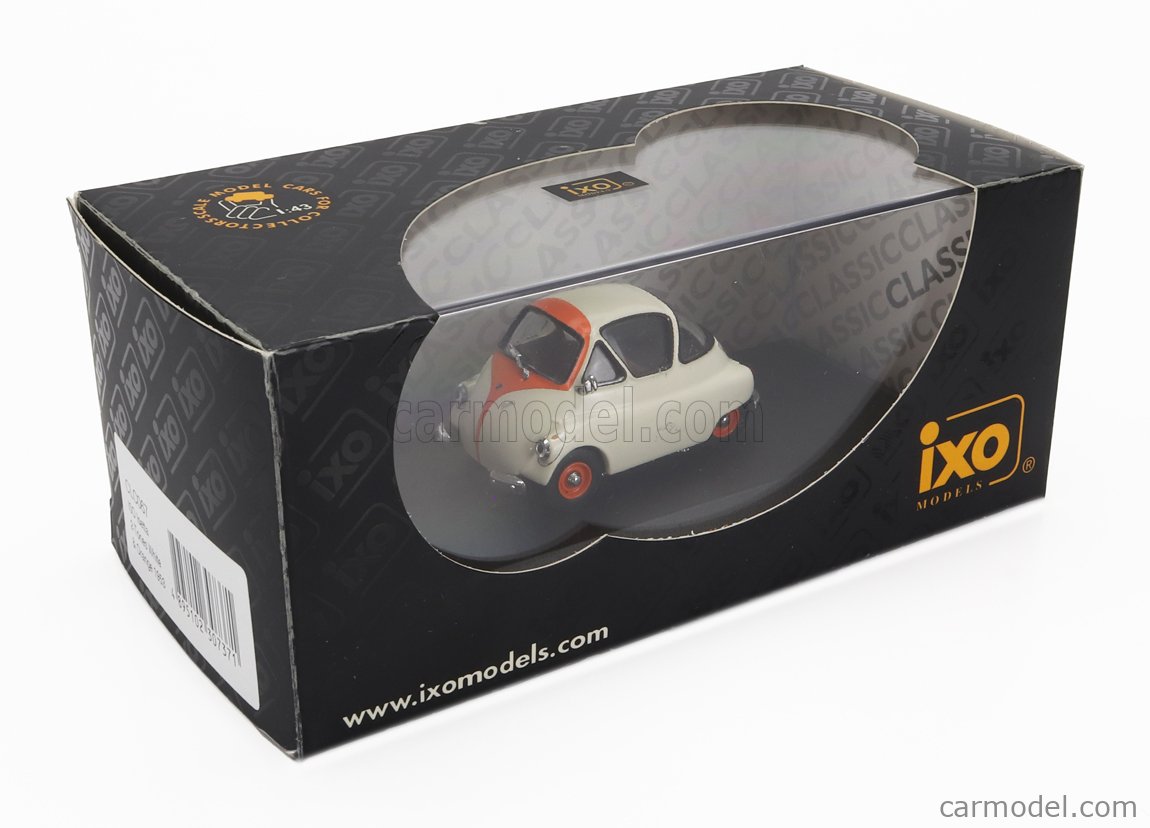 ISO ISETTA 1953 Blanc et Orange IXO CLC067 1:43
