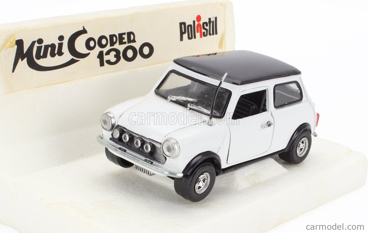 Politoys M N°582 - Mini Cooper Rouge 1/25 - Made In Italy - Sans Boîte