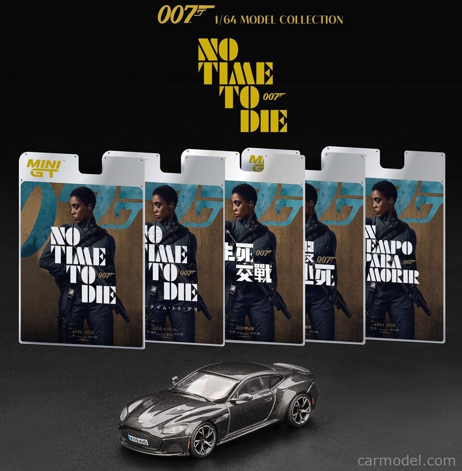 MINI-GT MGT00904-007TC Scale 1/64 | ASTON MARTIN DBS COUPE 2021