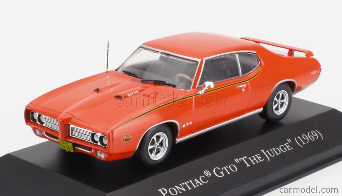 EDICOLA AMCARCOLL008 Scale 1/43 | PONTIAC GTO THE JUDGE COUPE 1969 ...