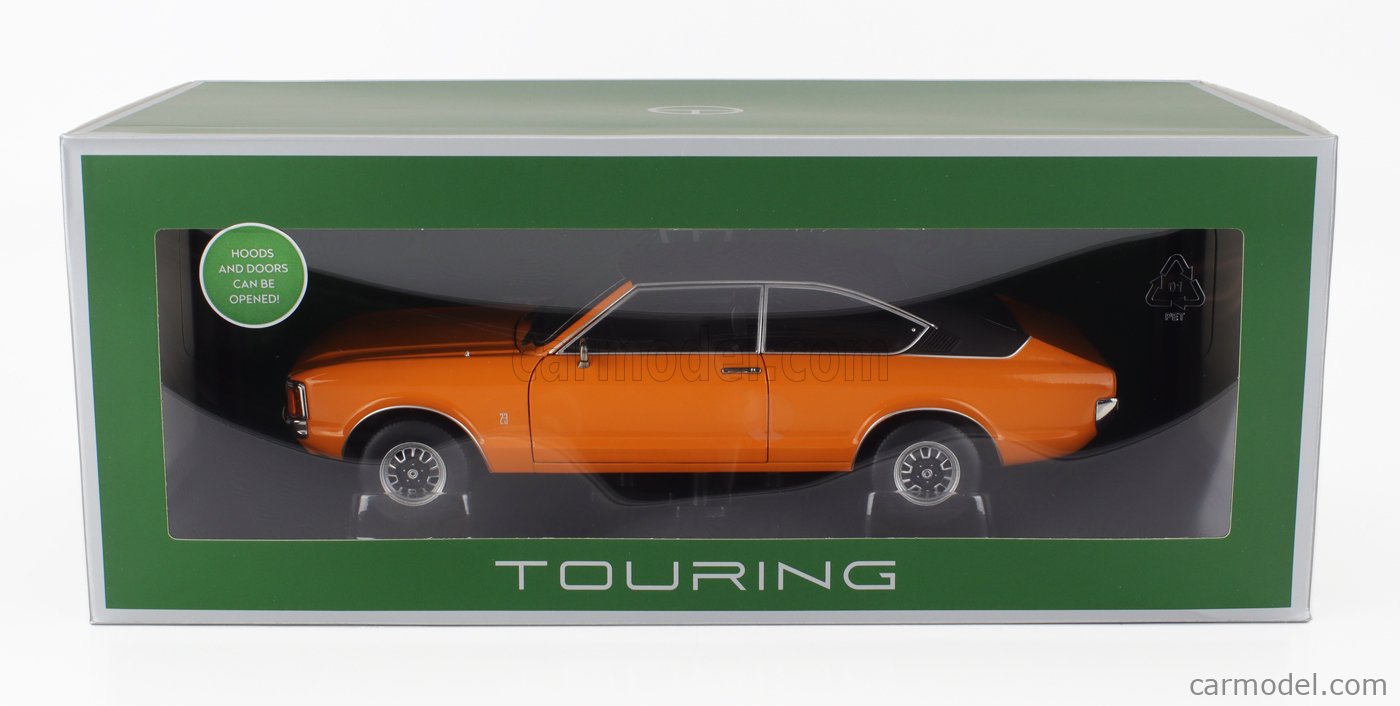 Ford Granada Consul Coupé 2. Series Signalorange Touring 1:18