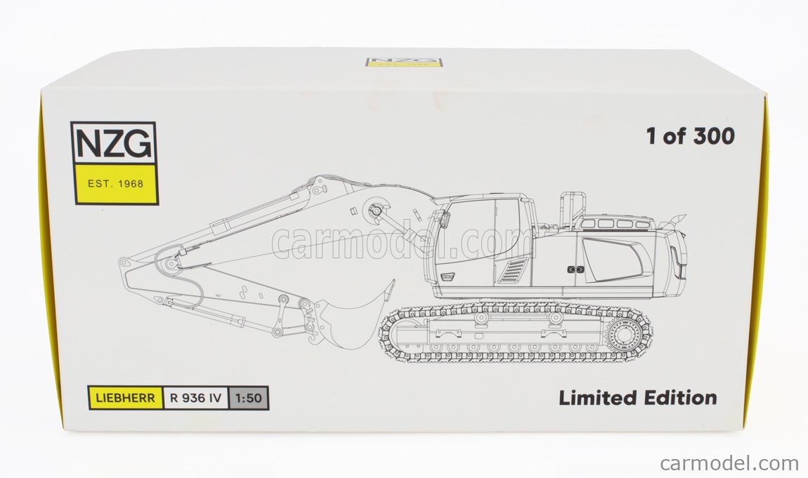NZG 957/06 Scale 1/50 | LIEBHERR R936IV ESCAVATORE CINGOLATO