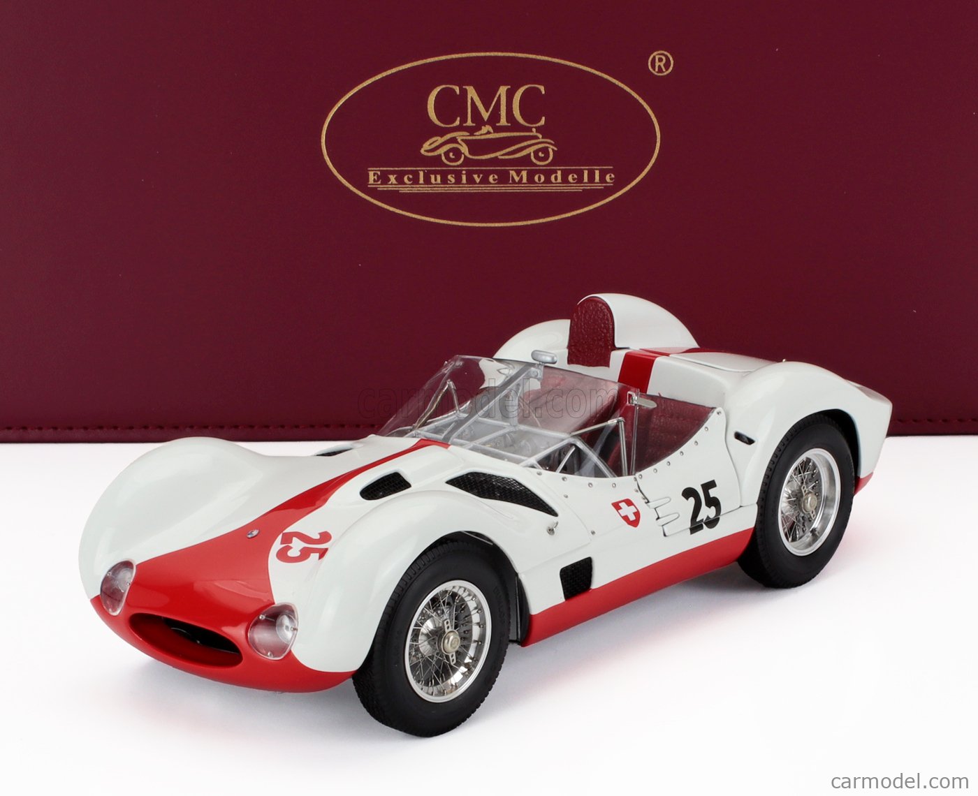 1/18 　CMC tipo Maserati Tipo 61 マセラティ CMC 1960 Maserati Tipo 61 Birdcage White German 1:18 Scale