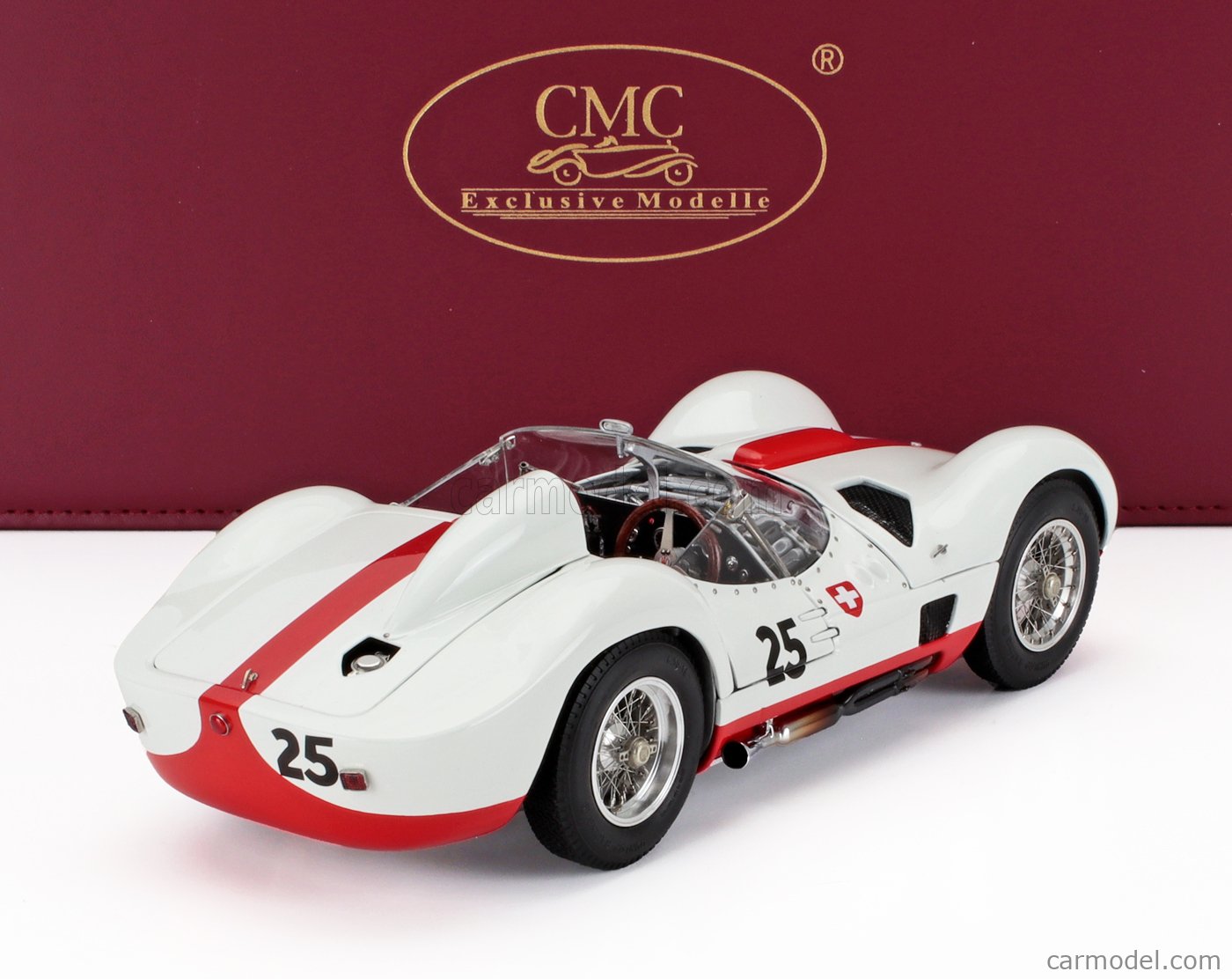 1/18 　CMC tipo Maserati Tipo 61 マセラティ CMC 1960 Maserati Tipo 61 Birdcage White German 1:18 Scale