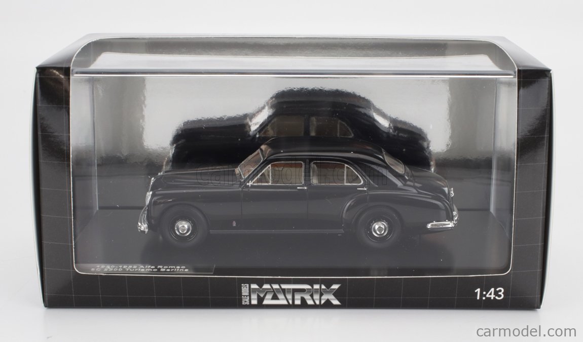 Alfa Romeo 6C 2500 Turismo Berlina Maron 1950 1/43 Matrix