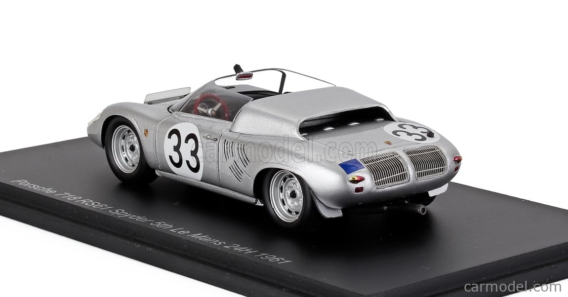 ミニカー Spark 1/43 PORSCHE RS Spyder Porsche 718 Spyder RS Type