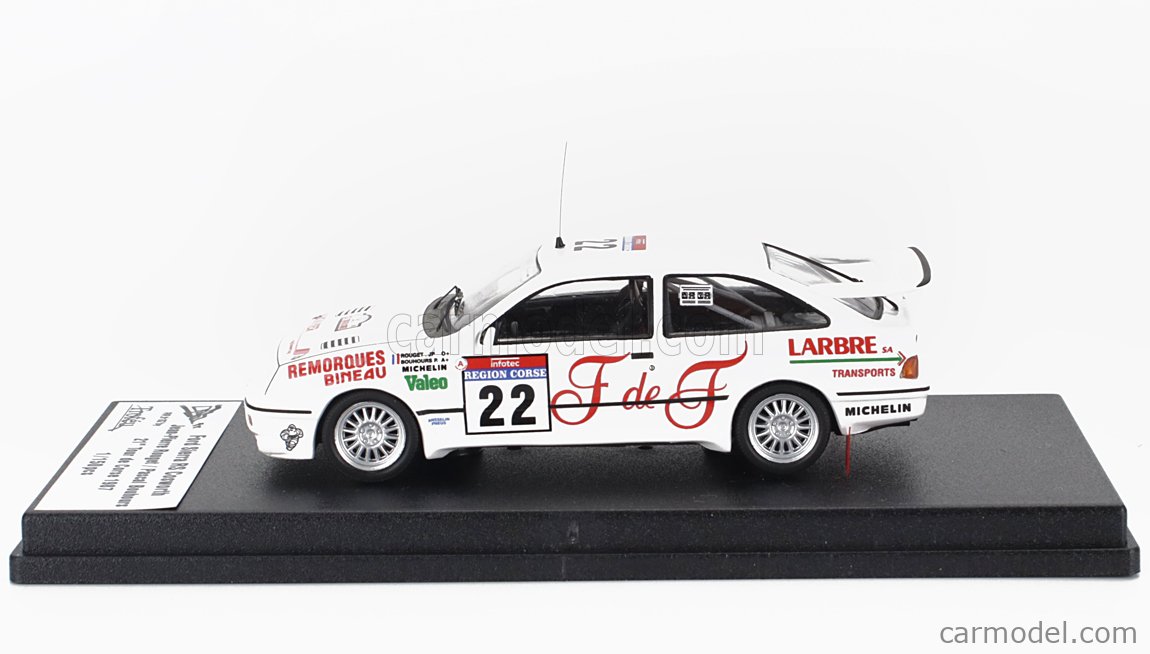 MINICHAMPS FORD SIERRA RS Cosworth rally Tour de Corse 1987 Sainz