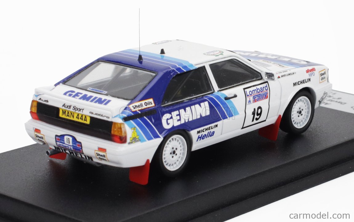 Modèle réduit Audi Quattro, Rac Rally, 1987, #19 1/43 | Trofeu