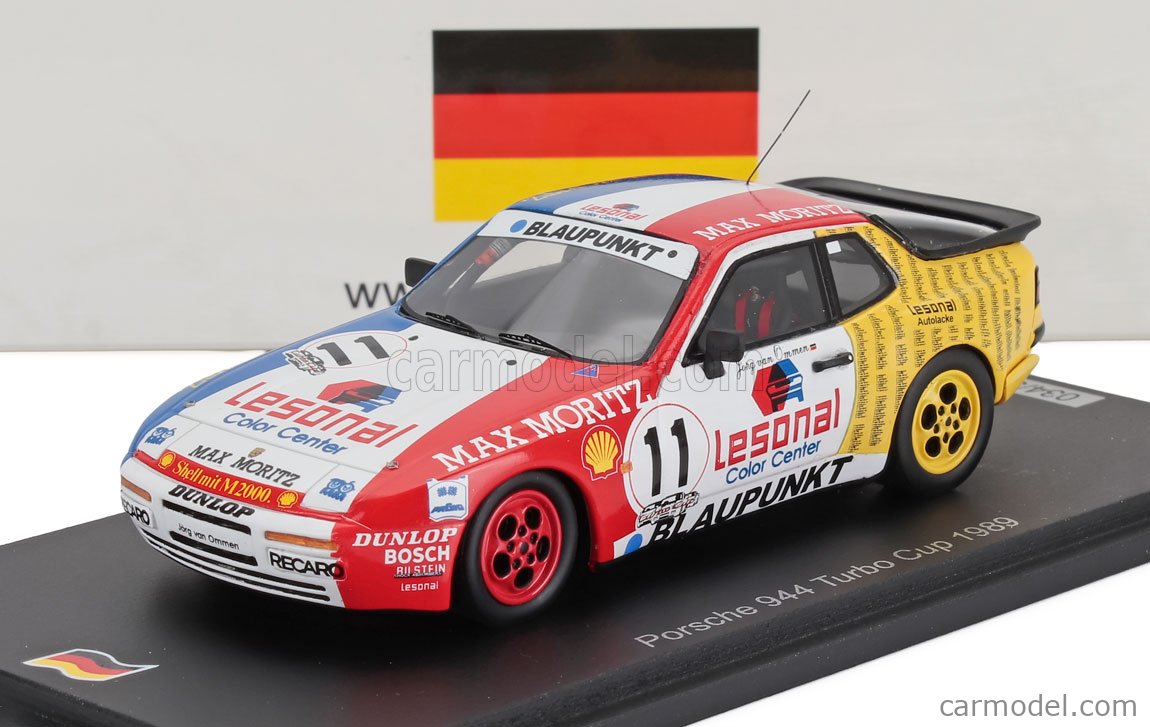 Modèle SPARK Porsche 944 Turbo Cup #1 - Porsche Turbo Cup 1986, échelle 1/43, Urgen Mass - Neuf Sous Blister
