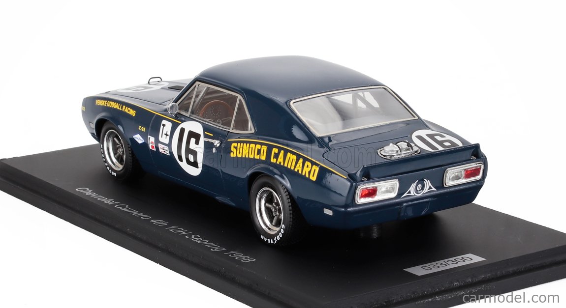 SPARK-MODEL US246 Scale 1/43 | CHEVROLET CAMARO Z/28 TEAM PENSKE