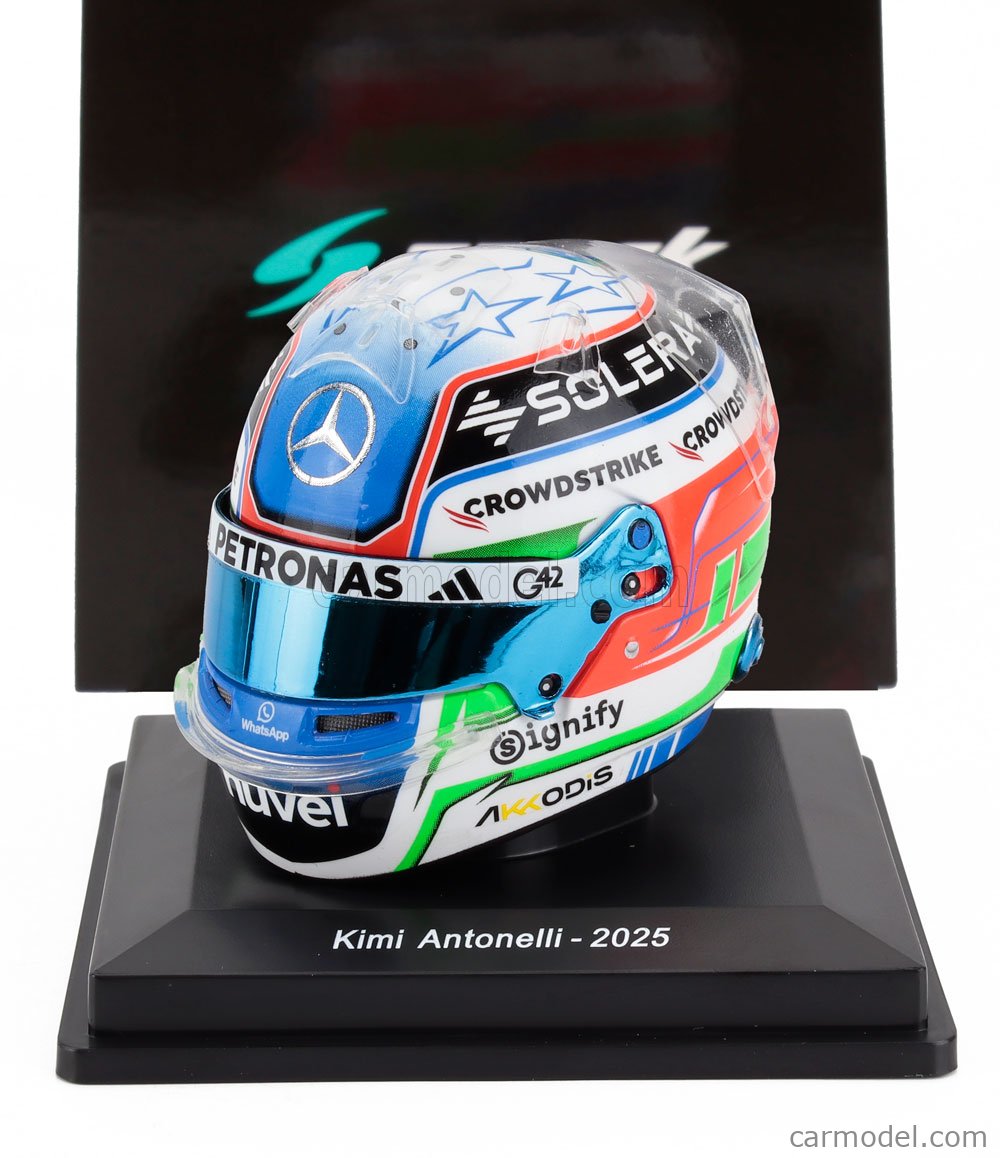 SPARK-MODEL 5HF186 Scale 1/5 BELL HELMET CASCO HELMET F1 ANDREA